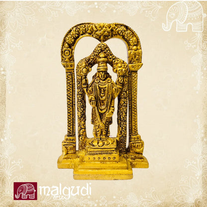 Brass statue of Lord Venkateswara