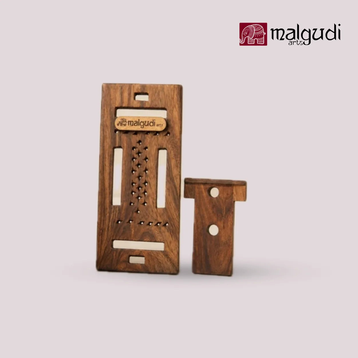 MalgudiArts Wooden Phone Stand, Easy Assemble by MalgudiArts (view 3)