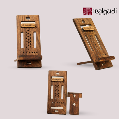 MalgudiArts Wooden Phone Stand, Easy Assemble by MalgudiArts (view 2)