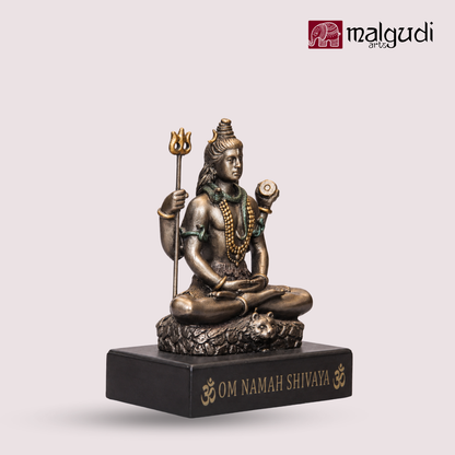 Lord Shiva idol, resin material, home/pooja decors