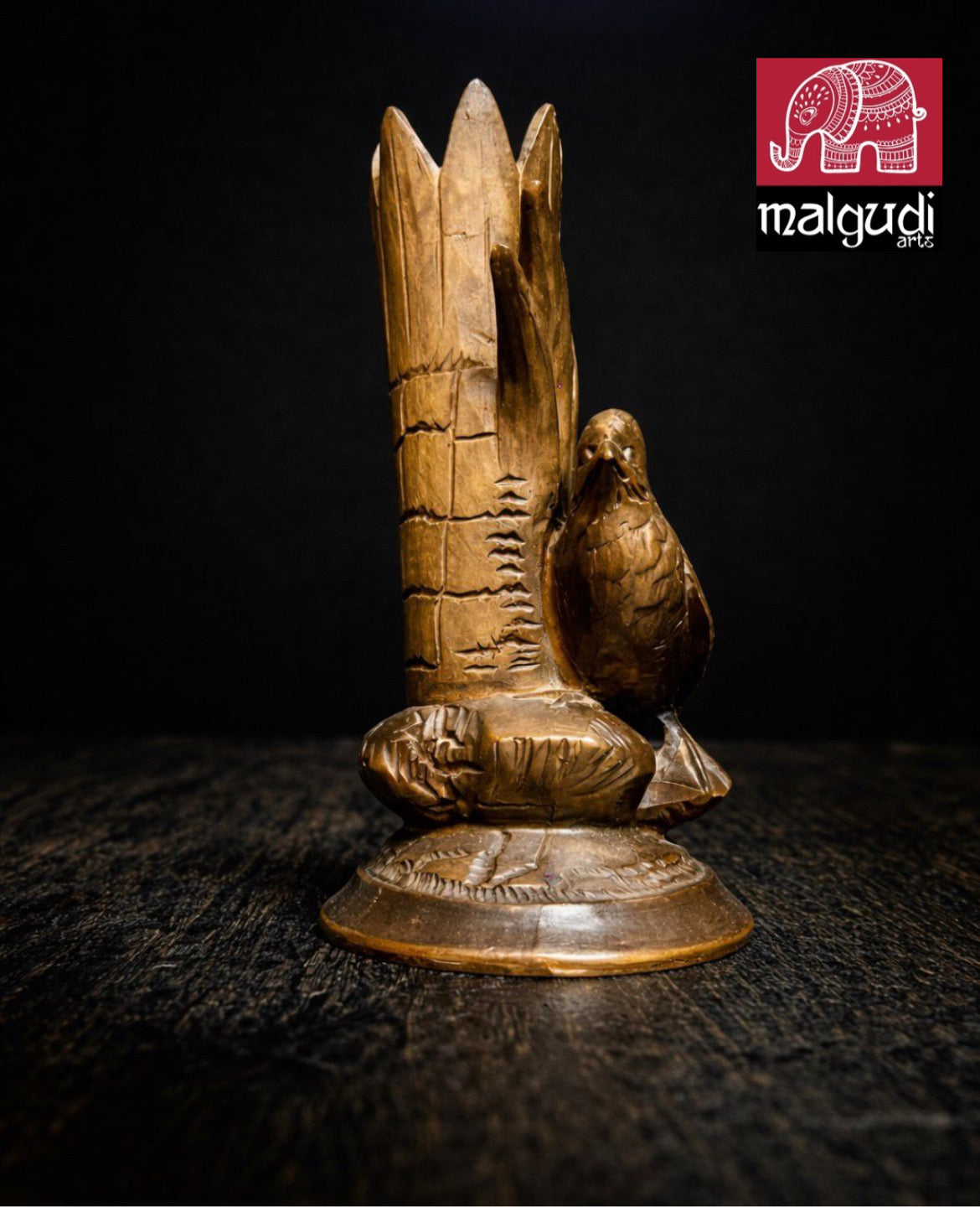Bronze Sparrow in Antique style, energize the living space