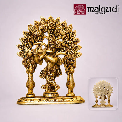 Bala Krishna Brass Idol for Pooja and Home